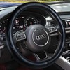 Haokay Heavy Duty Pure Cowhide Steering Wheel Cover, Genuine Leather