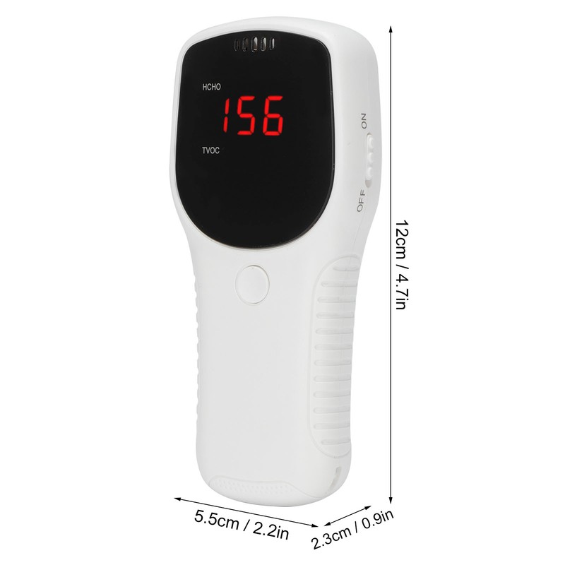 Formaldehyde Detector Portable Indoor Home TVOC Air Quality Monitor Gas