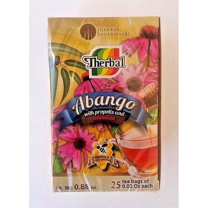Therbal TE DE ABANGO TEA con PROPOLIS ECHINACEA 25 Bags