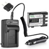 Kastar NB-2L NB-2LH Battery and Charger for Canon EOS Rebel