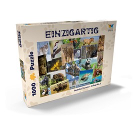 MyPuzzle Endangered Animals - Collage No. 1 - Premium 1000 Piece Puzzle - MyPuzzle Special Collection by Starnberger Spiele