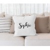 SpecialMe® Kissen-Bezug mit Namen Kissen-Hülle Namenskissen Baumwolle personalisierte Geschenke Dekokissen