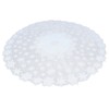 EXCEART 1 Pcs Round Lace Tablecloth 70 Inch Diameter, Christmas