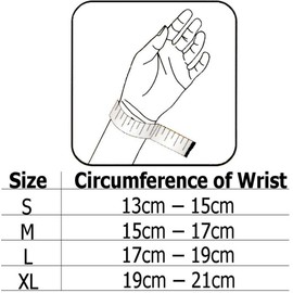 NeoPhysio Breathable Wrist Support - Medical Grade: Left - M