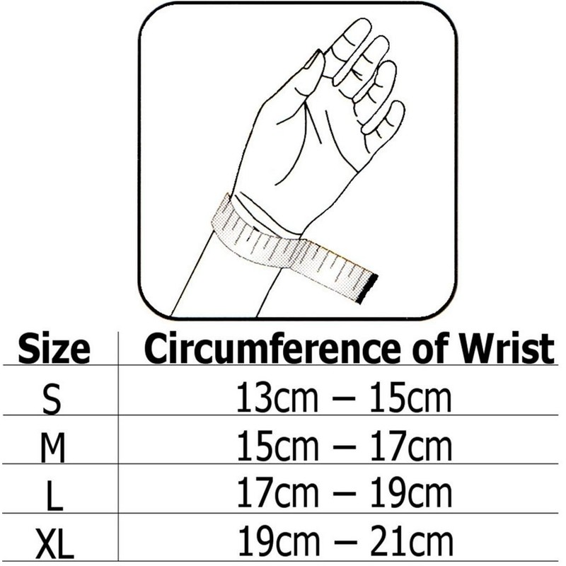 NeoPhysio Breathable Wrist Support - Medical Grade: Left - M