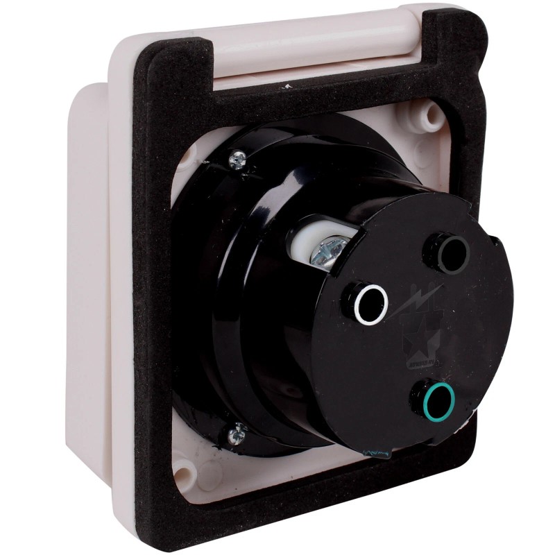 Journeyman-Pro RV Power Cord Plug Inlet 125V 30 AMP 3