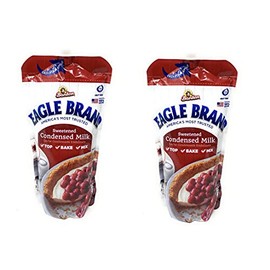 2 Set of 2 - Eagle Foods Eagle Brand Sweetened Condensed Milk 14oz , 14 Ounces