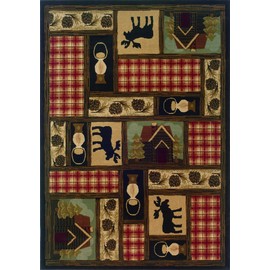 Oriental Weavers Hudson 1067A Area Rug, 1'10 x 7'6"