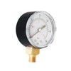 TEHAUX 2pcs Psi Npt Pressure Gauge High Compressor Gauge Compact