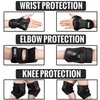 NHH Skateboard Knee Pads Set - 6 In 1 Protective