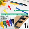 Pack of 500 Cable Management Kit, Cable Management with Cable