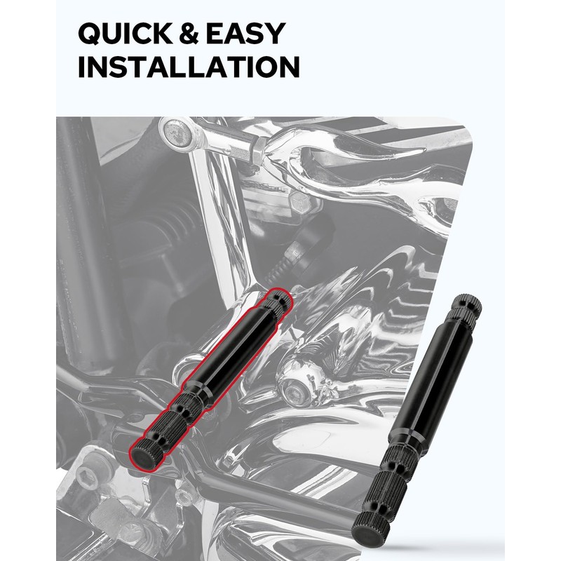 Inner Shift Lever Shaft Stainless Steel Fit for Harley Touring