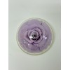 "Preserved Flowers, Buddha Flowers, Purple Rose, Acrylic Dome, Supplement Flowers,
