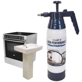 ExtremeMist High-Performance Kitchen & Bath Sprayer | Refillable Pressurized Sprayer | Ultra-Fine Mister | Continuous Spray Bottle for Cleaning | 20 Oz Bottle