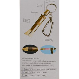RIVERWELD Tungsten Stick-out Gauge 3/32" for Tungsten Electrode