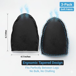 HI FINE CARE Compresas De Hielo Para Vasectomía, Compresas Frías Para Apoyar Los Testículos Y Aliviar El Dolor, Compresas Frías De Gel Flexibles, Regalo Para Vasectomía Para Hombres(3 Compresas De Hie