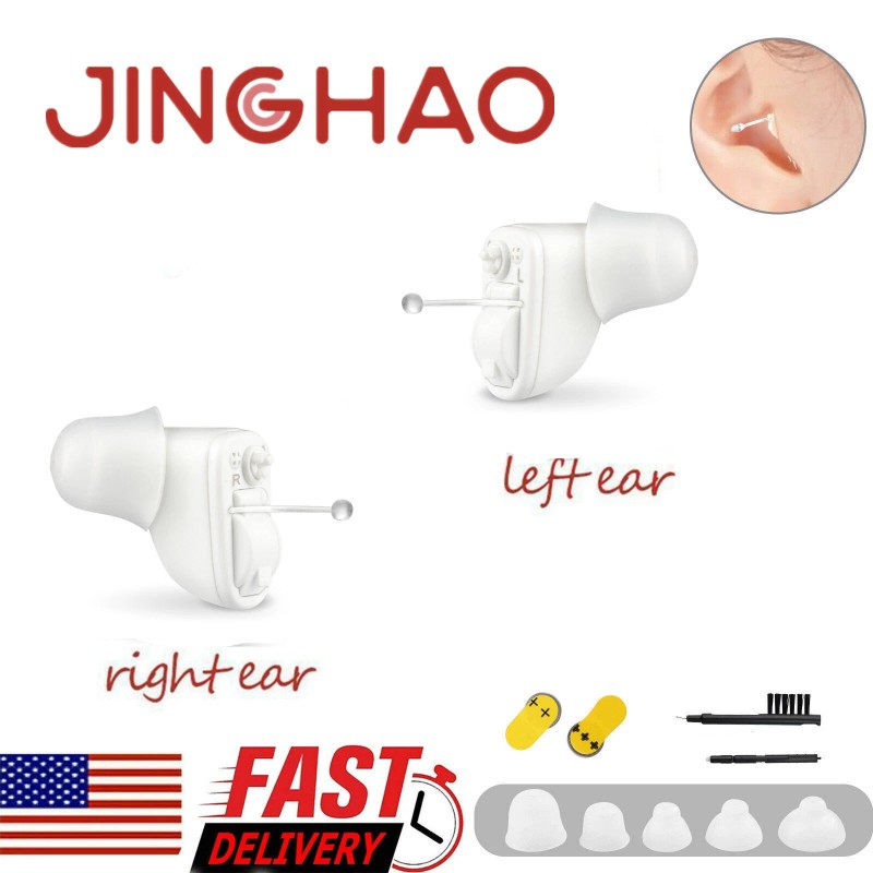 JINGHAO Hearing aids with A10 Battery,Invisi