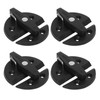 4 Sets Boat Cabinet Twist Latch Reinforced Nylon 59mm Round