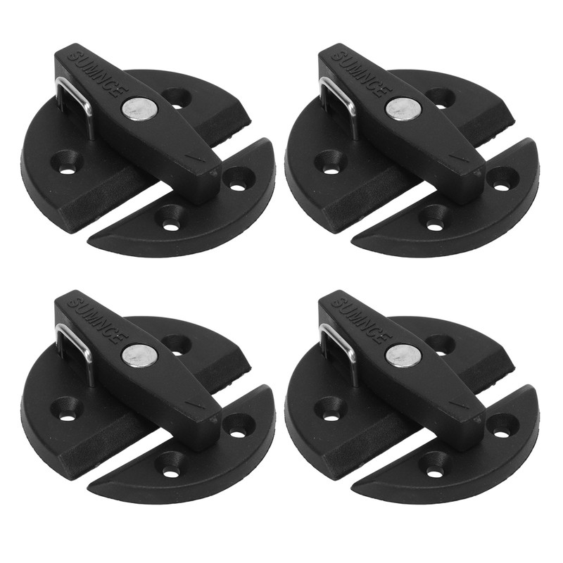 4 Sets Boat Cabinet Twist Latch Reinforced Nylon 59mm Round