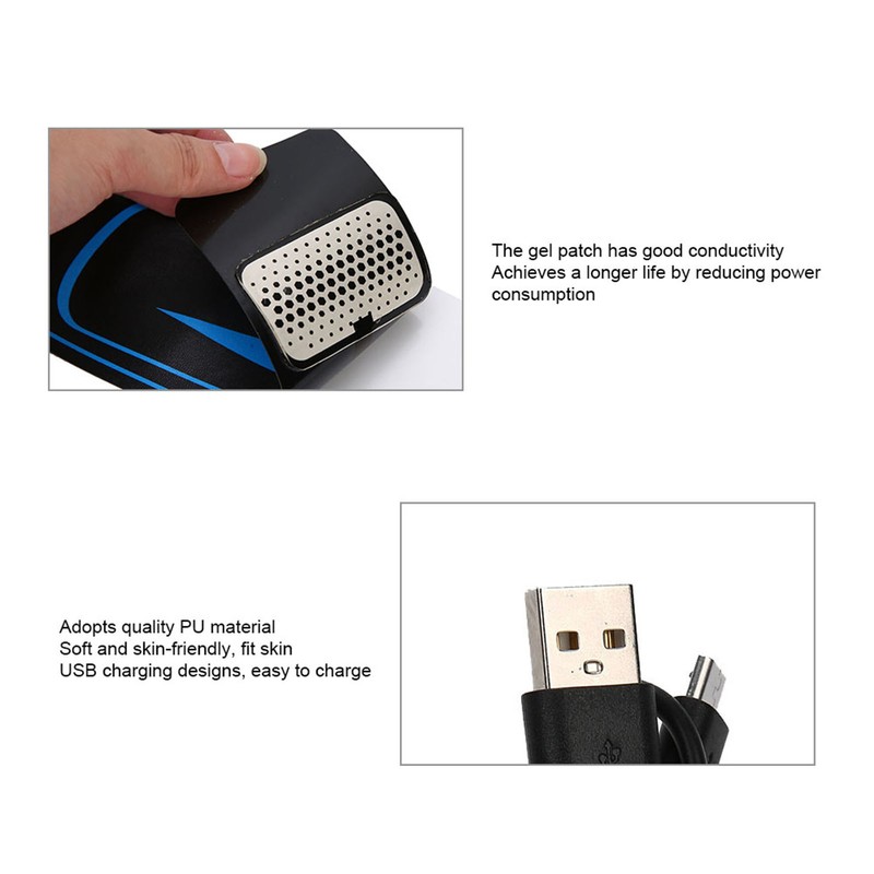 Pulse Abdominal Muscle Patch Arm Leg Muscle Training Stimulator Fitness