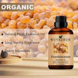 Frankincense Essential Oils Organic, 120ML Pure and Natural Frankincense Essential Oil for Aromatherapy Diffuser - Frankincense /4 Fl Oz