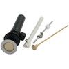 Kingston Brass KP1004 Bathroom Sink Drain, Polished Chrome/Polished Brass