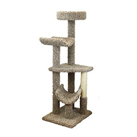 New Cat Condos 140002-Neutral Multi Level Large Cat Gym Cat Tree
