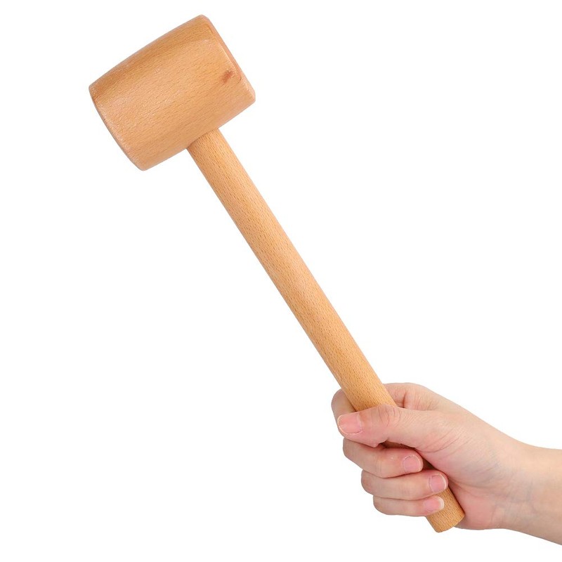 Diydeg Beech Wood Mallet, High Hardness, Damage-free Striking, Ideal for