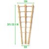SWANGSA 5 Pack 3Ft Bamboo Trellis for Climbing Plants Support,