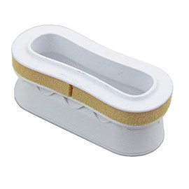 UP100 SUP Handle Surfboard Handle Stand Up Paddle Board Handle White 2 Pack (White Foam)