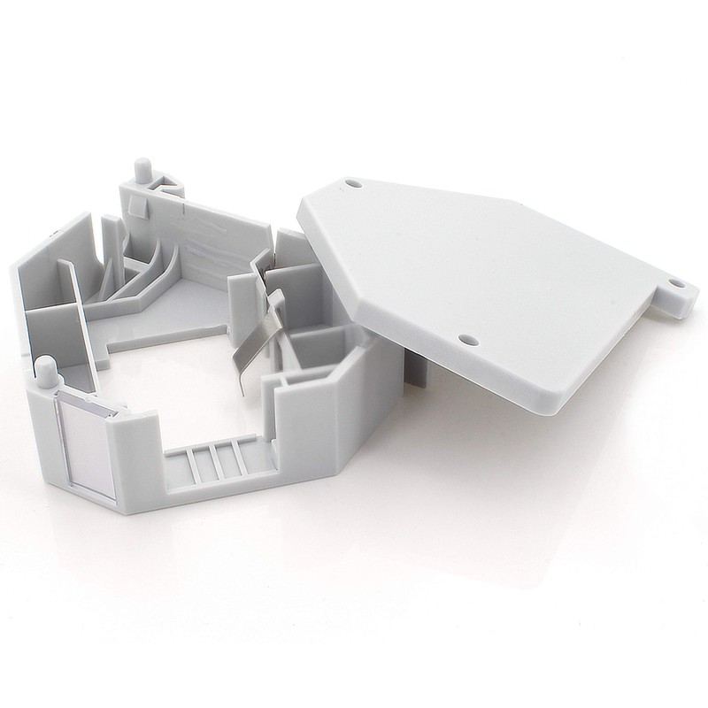 1aTTack.de DIN rail adapter DIN rail for Keystone module Keystone