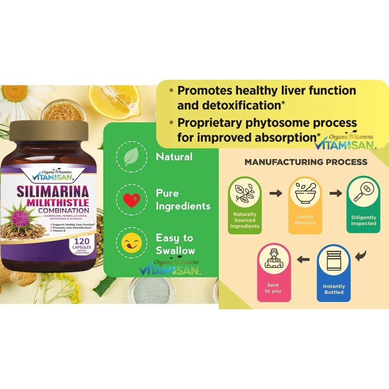 Liver cleanse Fatty liver supplement support natural made in USA