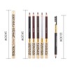 FOMIYES 2pcs Eyeshadow Pencil Eyebrow Filler Eyebrow Pencils Waterproof Eyebrow