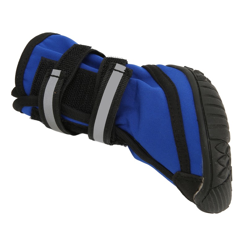 4Pcs Dog Boots Waterproof Prevent Slipping Reflective Large Dog Winter