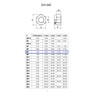 TERF® M6 Nylon Insert Hex Steel Nut M6 (6mm) Stainless