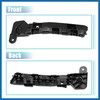 A ABSOPRO 1 Pair Left Right Side Car Front Bumper
