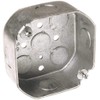 Hubbell Wiring 125 Hubbell Octagon Box 4 in Four 1/2