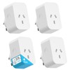 meross Mini Smart Plug with Energy Monitor, 10A WiFi Outlet