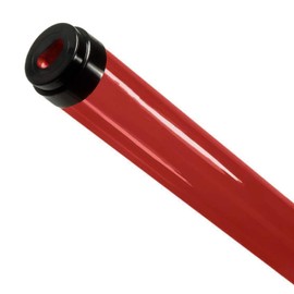 KastLite T5 Fluorescent 48" Safety Sleeves | Red | Fits T5 Lamps Only | 3/4” Diameter | 6 Pack