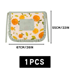 FAIRYGATE Cute Waist Apron Server Apron with Pockets Commercial Restaurant Waitress Waiter for Girl Woman Half Bistro Aprons A5550