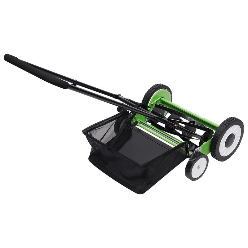 16” Manual Push Reel Lawn Mower Push Lawn Sweeper with