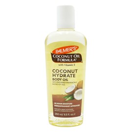 Palmer's Coconut Hydrate Body Oil with Vitamin E, 250ml – Deep Moisturising Coconut Oil for Dry Skin, Radiance-Enhancing Body Oil, Paraben-Free