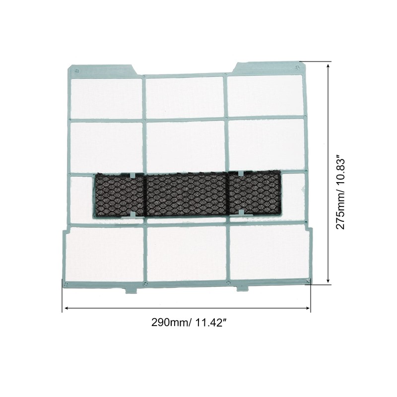 PATIKIL 11.42 x 10.83 Inch Air Conditioning Air Filter Material