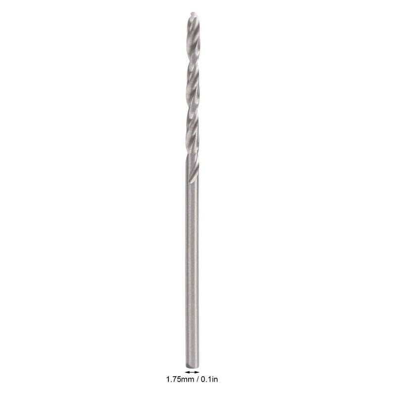 Micro Drill Bit Set, Jewelry Drill 10Pcs 1.75mm Hand Drill