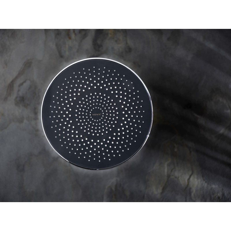 WENKO Water-Saving Rain Shower Head, Water-Saving Universal Shower Head with
