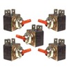 APUK 5x Red Hazard Warning Light Switch Toggle Replacement for