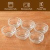 1.5 oz Clear Glass Bowl, Mini Prep Dish for Salt