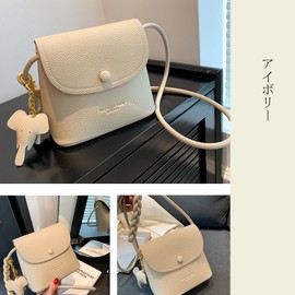 Niliv Women's Shoulder Bag, Crossbody Bag, PU Leather Bag, Simple, Lightweight, Fashionable, Stylish, Khaki