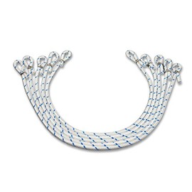 FBS Flag Loops Pack of 5 Flag Guide Rings for Flags, Flag Poles up to 100 mm Diameter, for Attaching Flags to Flagpole