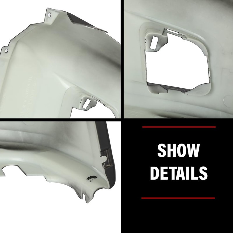 G-PLUS Bumper End Caps Front Left and Right Compatible With